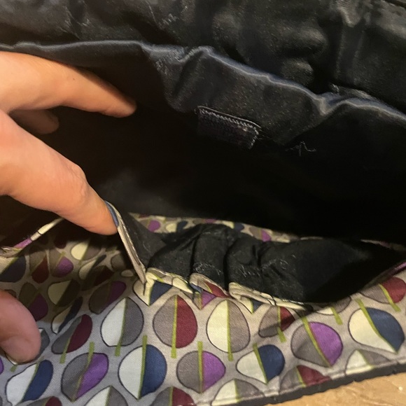 Navy Vera Bradley computer bag - Picture 8 of 8